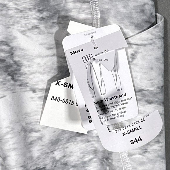 NWT Xersion High Rise Fitted‎ 7/8 Ankle Quick Dry Legging Pockets Size XS - Picture 8 of 11